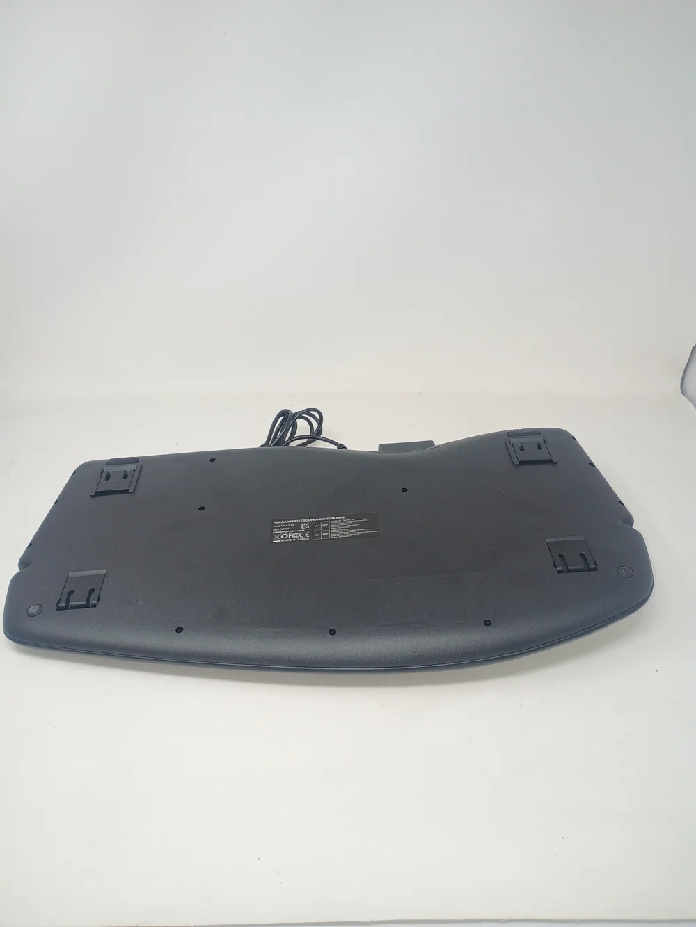 NuleaMicrosoft Ergonomic Wired Keyboard with Palm Rest - Black